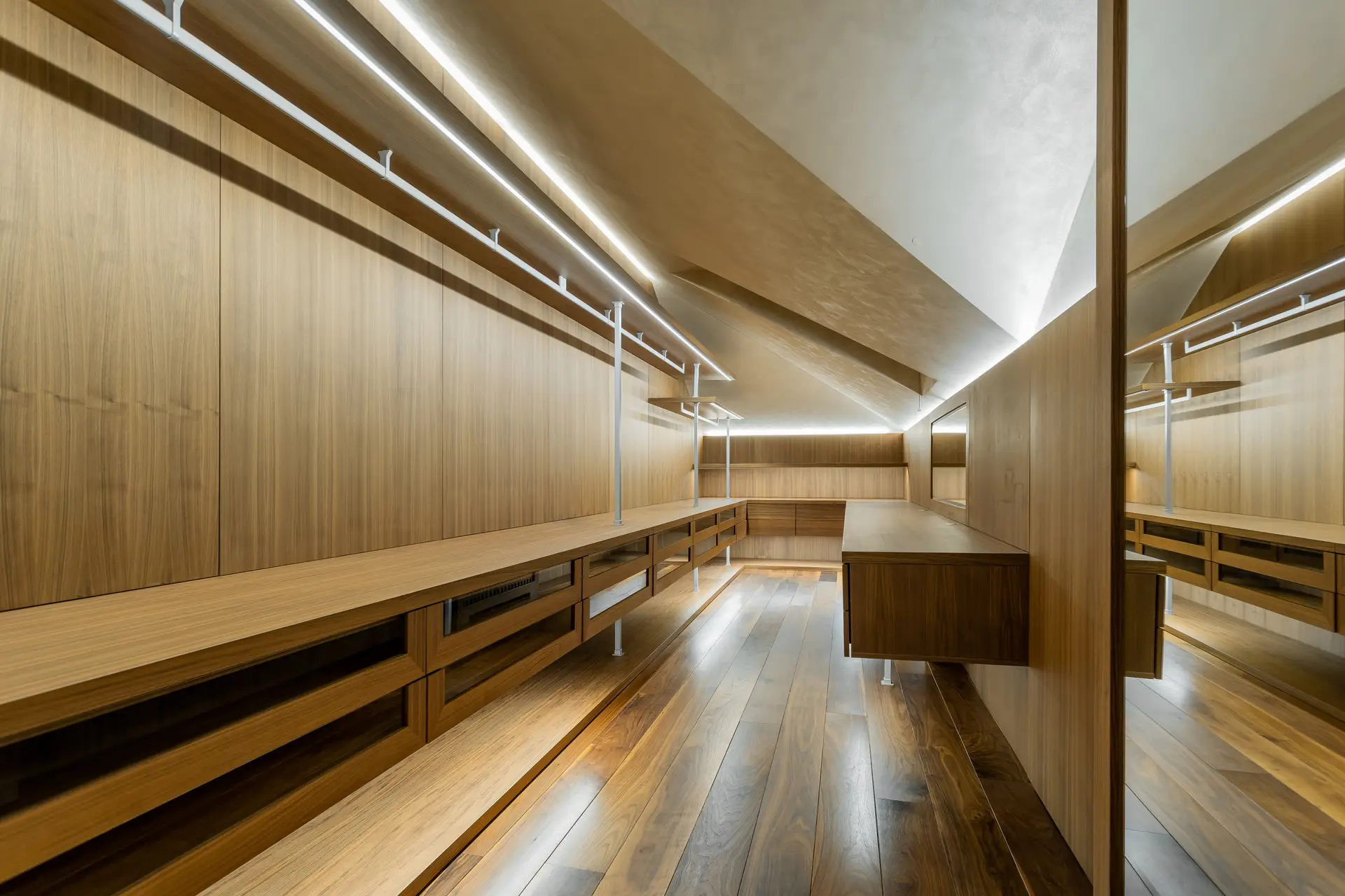 Arrowtown Timber Sanctuary warm ambient architectural lighting